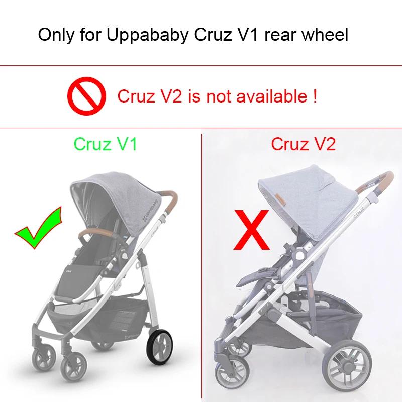 Pneu roue poussette Uppababy Cruz V1 - Pneu PU sans chambre à air remplacement compatible DIY