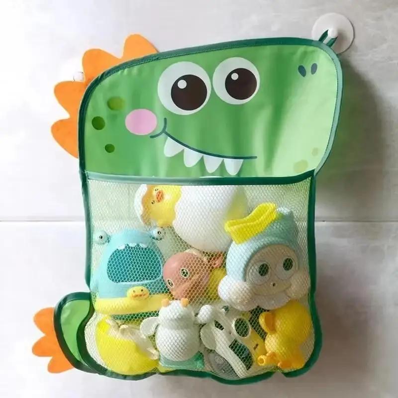 Organisateur enfants rangement rangement aspiration salle de bain baignoire poupée sac suspendu dino
