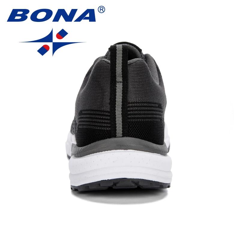 Chaussures de course confortables BONA, chaussures de sport respirantes et antidérapantes, chaussure