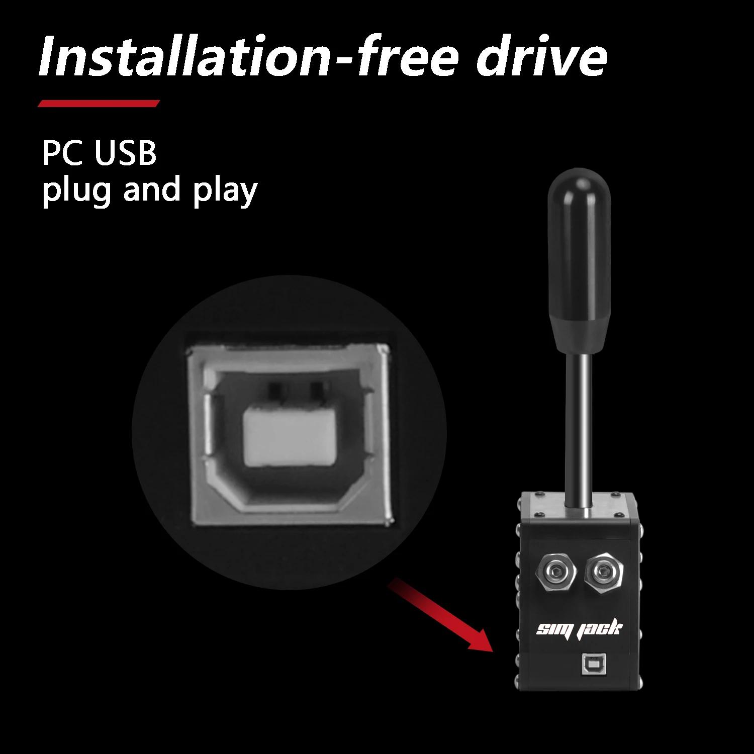Levier de vitesses séquentiel pour jeux de course sur PC, compatible avec Logitech G27, G29, G25, G9