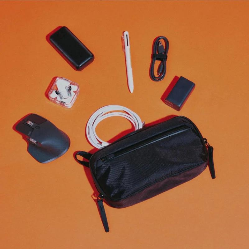Pochette fine 2 X-Pac, sac à main portable imperméable et résistant à l'usure, sac de rangement pour