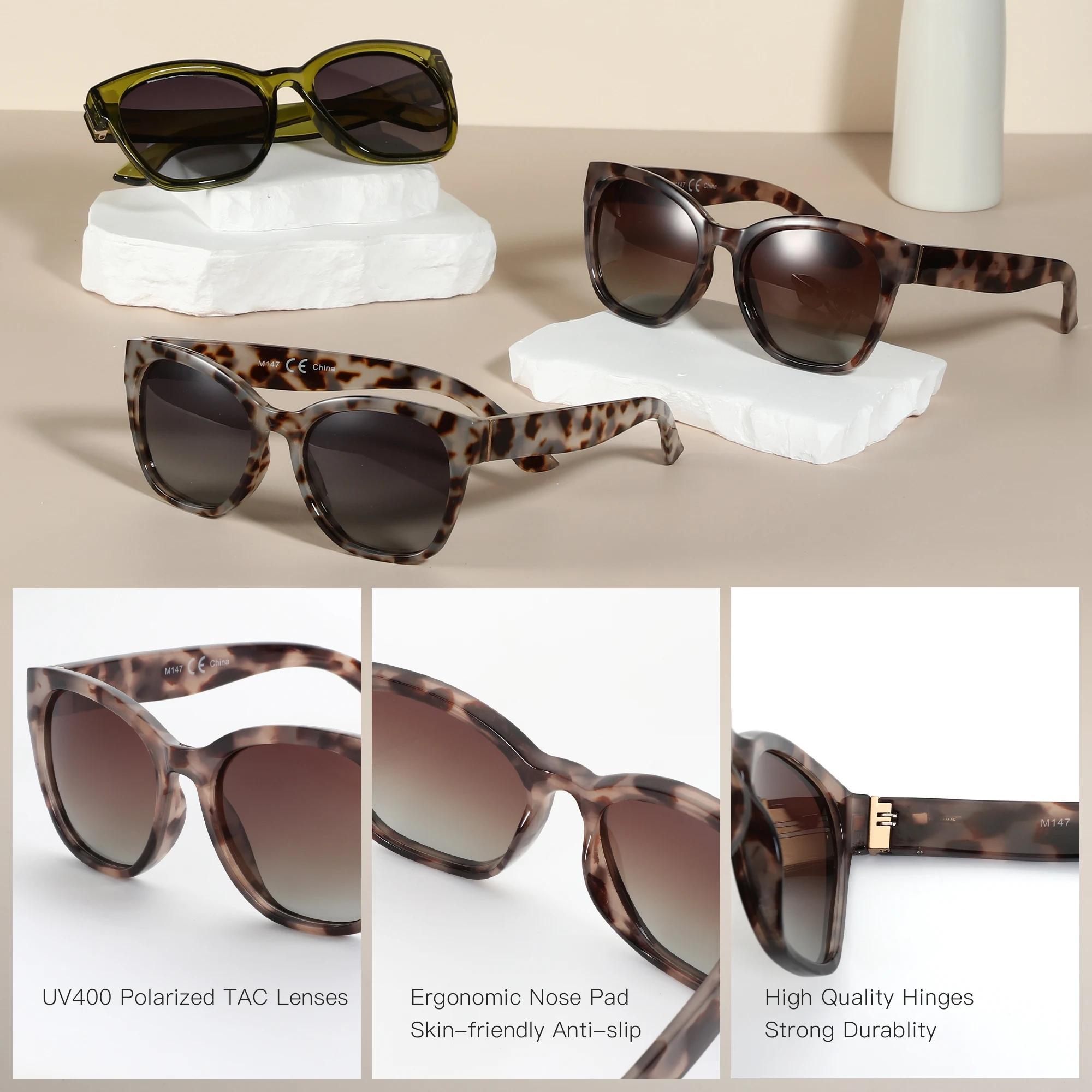 ZENOTTIC-Lunettes de soleil polarisées en œil de chat pour femmes, lunettes de soleil respirantes, p
