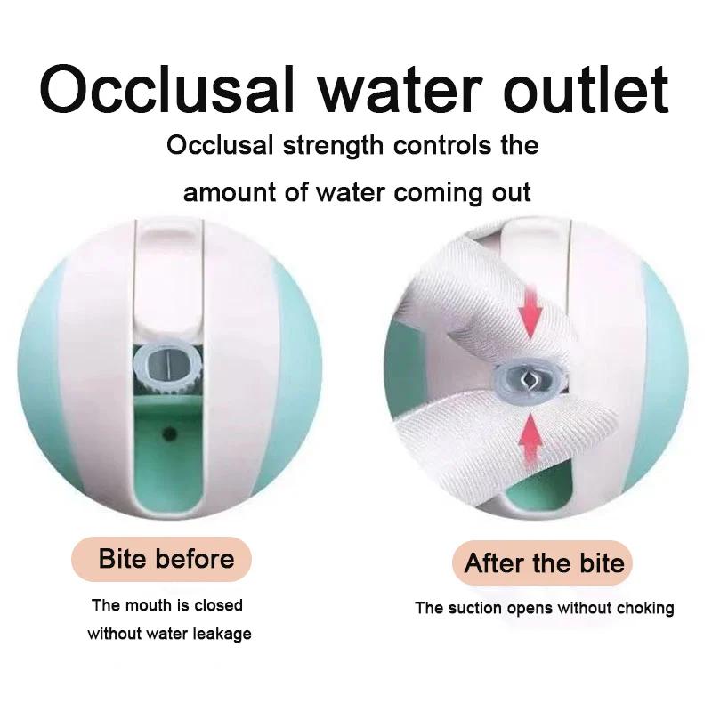 Tasse d'eau en paille pour bébé, mignonne, Anti-étouffement, pour enfants de la maternelle, avec bou