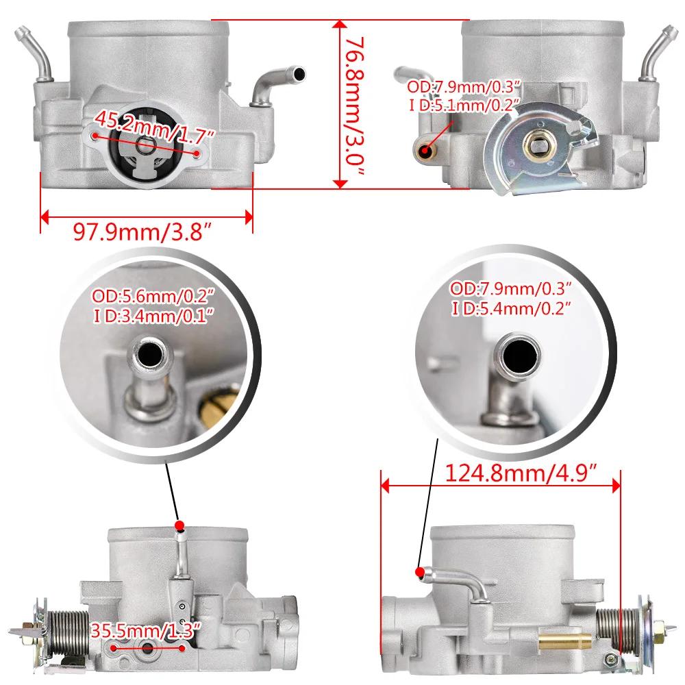 Collecteur d'admission LZ en aluminium D15 D16 série D, avec corps d'accélérateur de 70mm et TPS pou