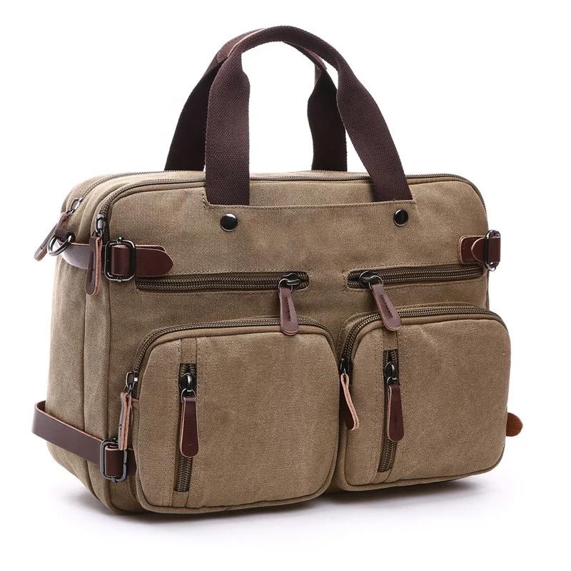Sac à main de voyage en toile pour hommes, sacs d'extérieur de grande capacité, sacs polochons de vo