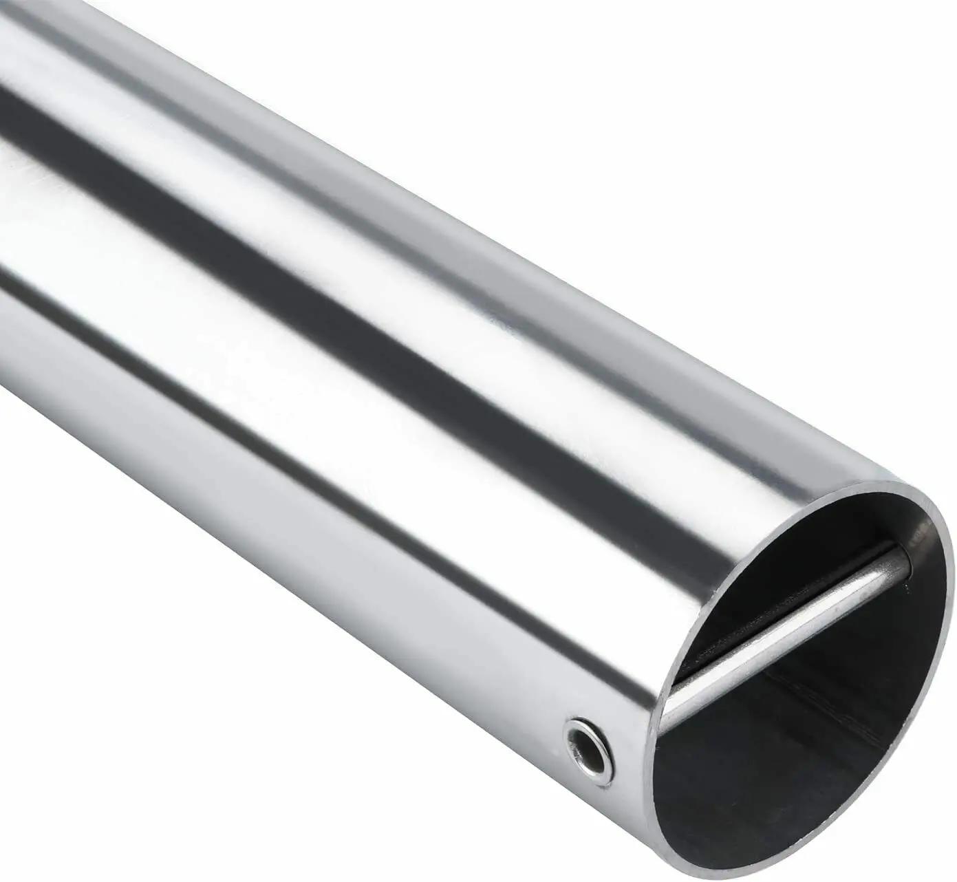 2 supports de canne à pêche pour bateau, montage encastré en acier inoxydable, dosette de canne à 30