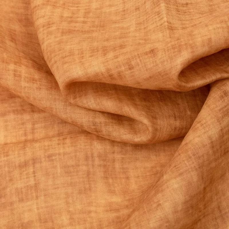 Tissu d'été léger de haute qualité en ramie teinte, pur lin pour chemises, pantalons, robes – Matéri