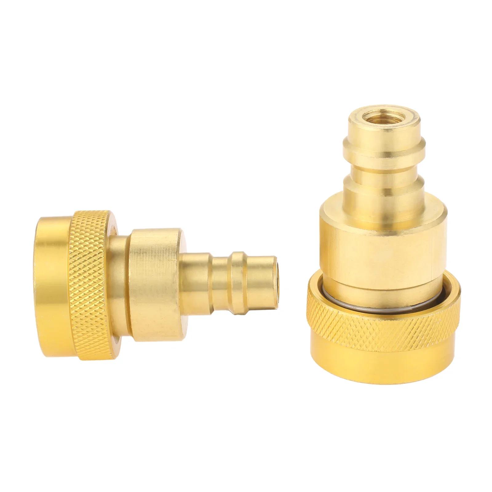 Kit de Conversion A/C R134a à R1234yf, adaptateur rapide, connecteur haute et basse tension réglable