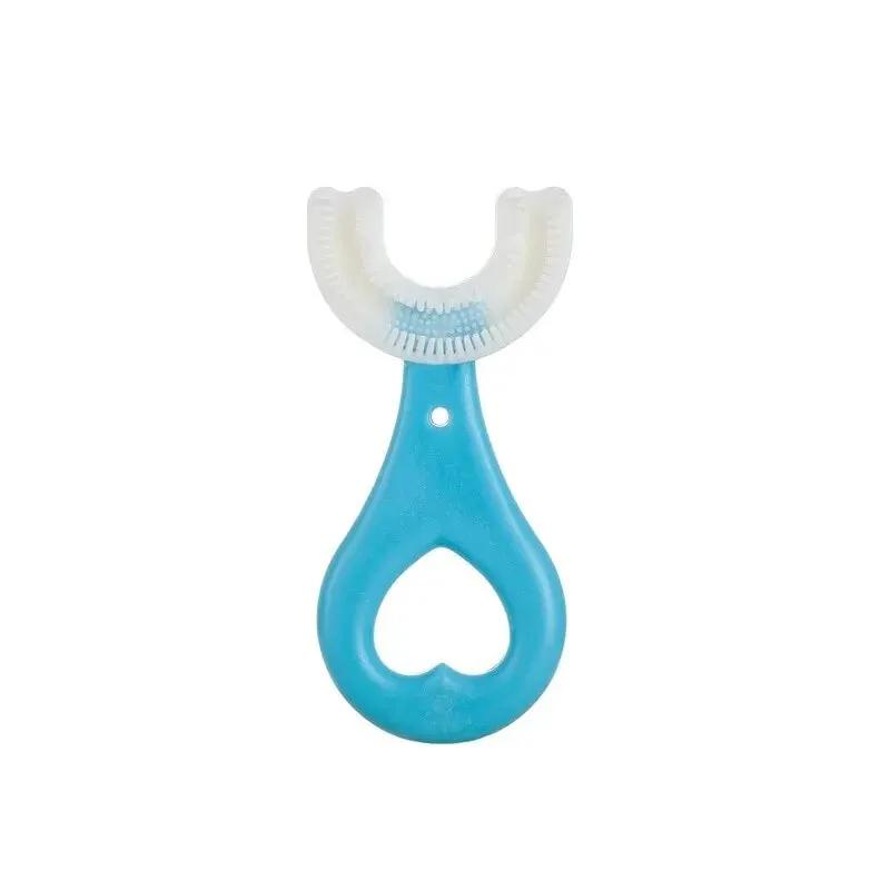 Brosse à dents en forme de U pour enfants, livres de broCumbria des dents de bébé, livres oraux pour