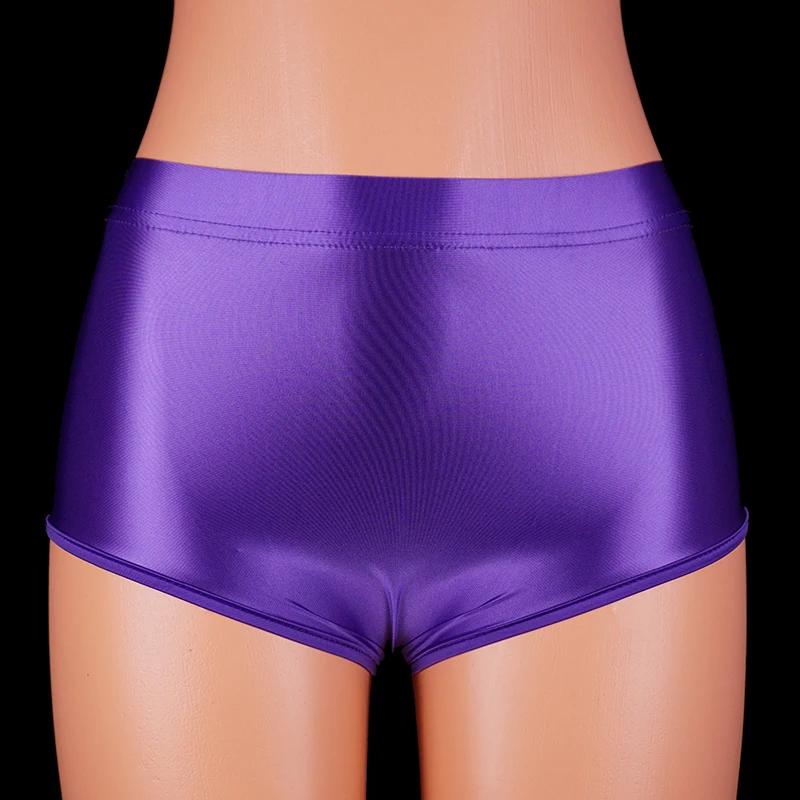 Short IQUE dex brillant sans couture pour hommes et femmes, vêtements de fitness brillants, bas de b