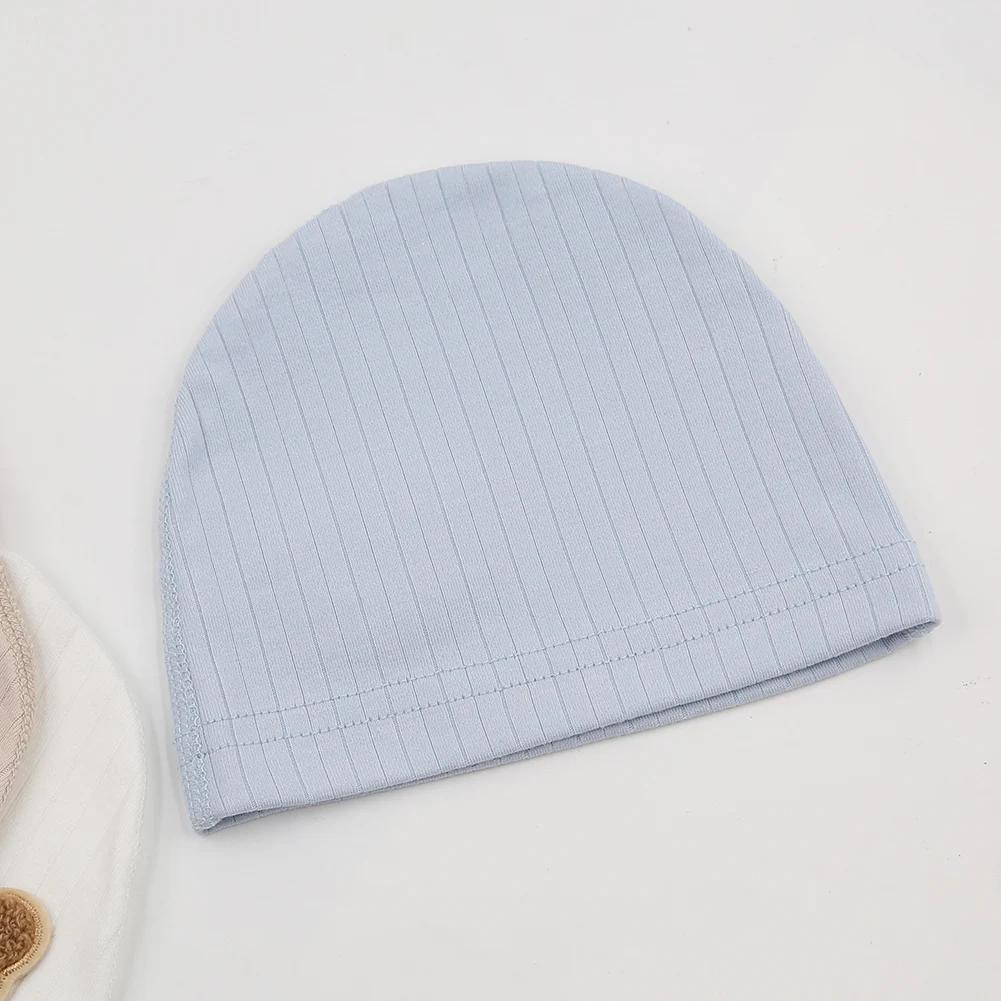 Chapeaux Turban pour nouveau-né, modèles de printemps et d'automne de 0 à 6 mois, pour garçons et fi