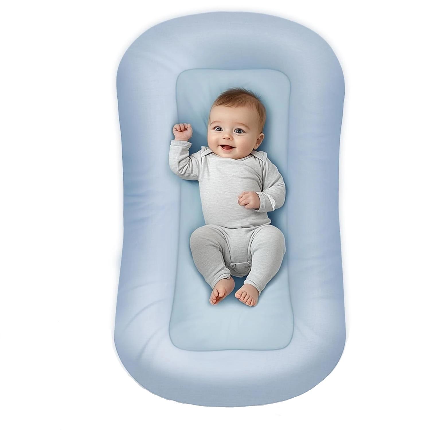 Matelas couffin pour bébé en bas âge, cadeau pour nouveau-nés, chaise longue, nid de bébé, lit perme