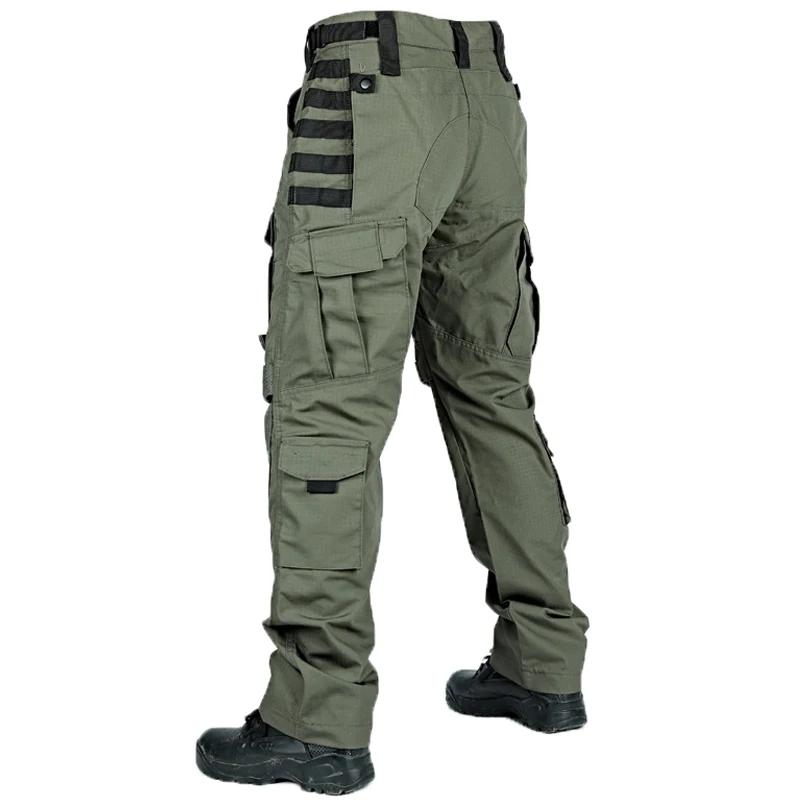 Combinaisons tactiques vêtements de travail pantalons hommes camouflage militaire résistant à l'usur