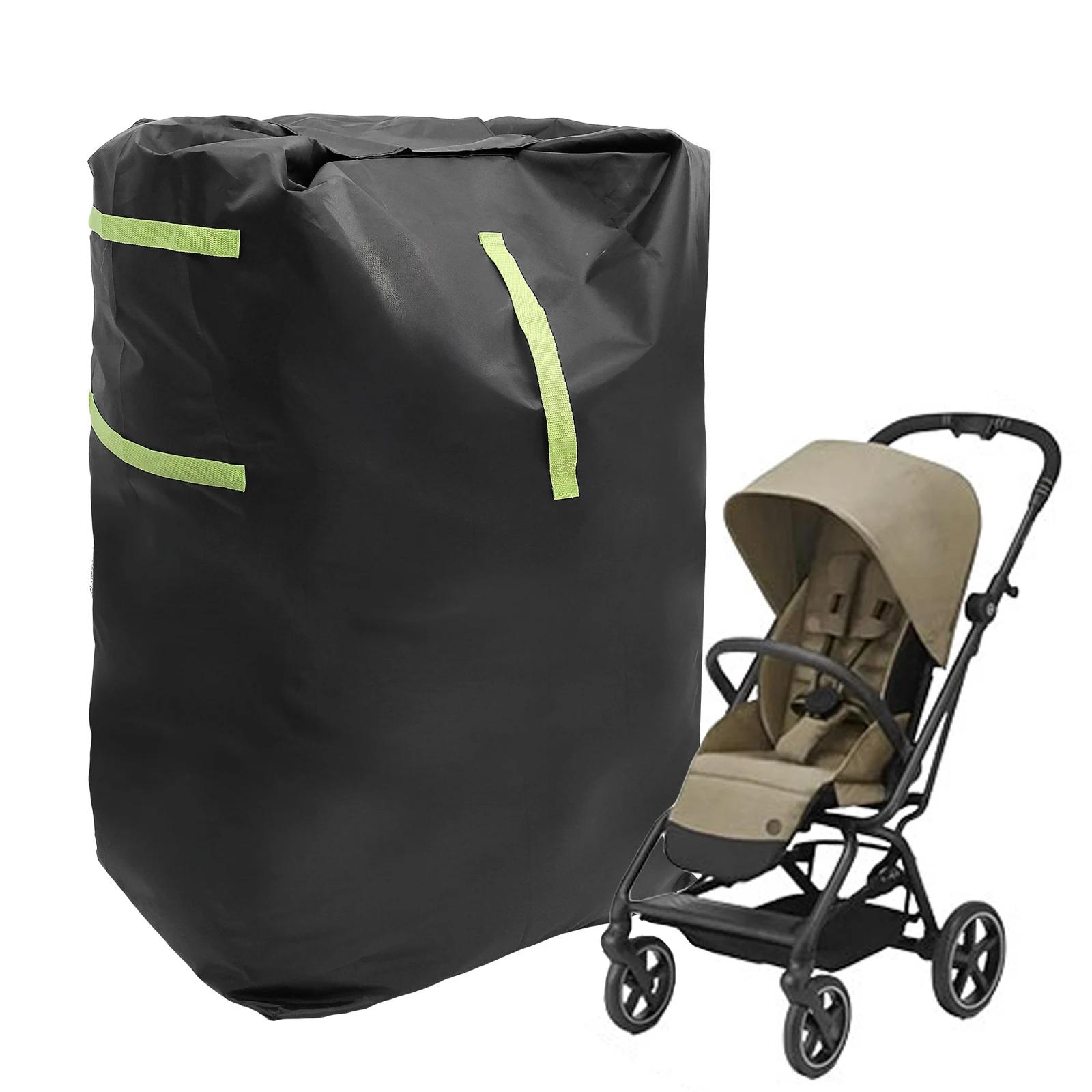 Grand sac de couverture poussette 420D Oxford étanche - Sac rangement voyage avec sangle réglable