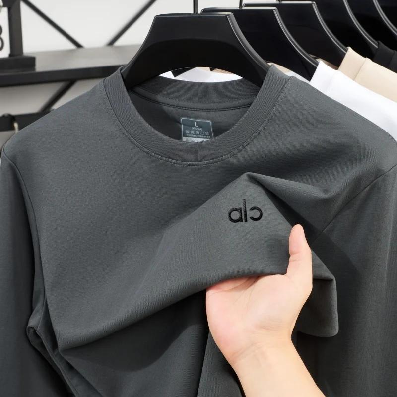T-shirt pour homme, nouvelle mode estivale, couleur unie, haute qualité, 100% coton pur, design impr