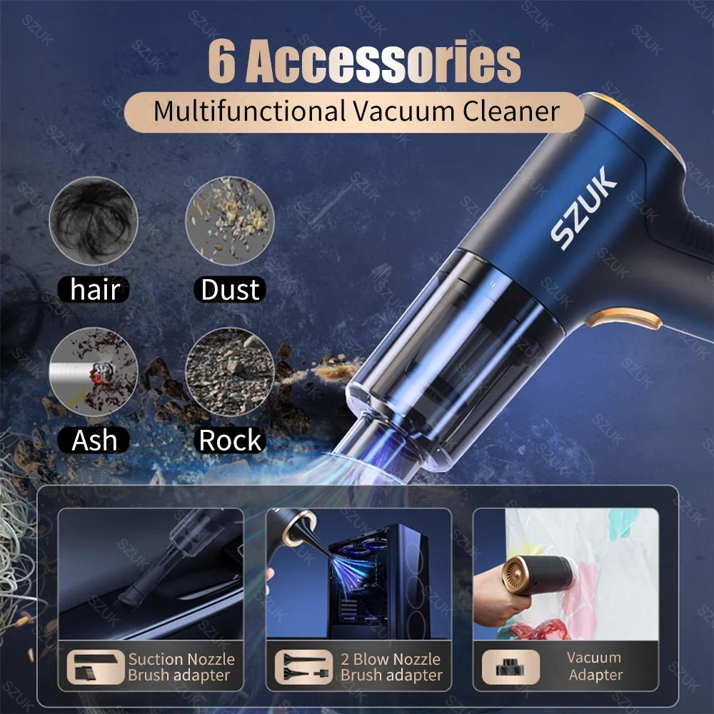 Mini aspirateur de voiture Portable sans fil, nettoyeur à main pour appareil ménager, Machine de net