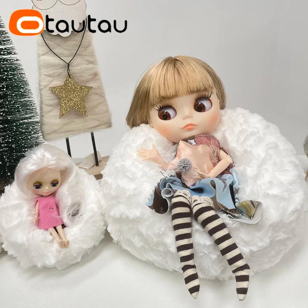OTAUTAU-Mini pouf, meuble de maison, canapé-lit, chaise, 20cm, 7.8 pouces de diamètre, cadeau pour 1