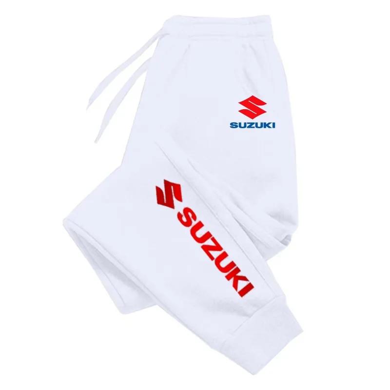 Suzuki – poignets de sport surdimensionnés, coupe ample, avec pantalon de survêtement en peluche, po