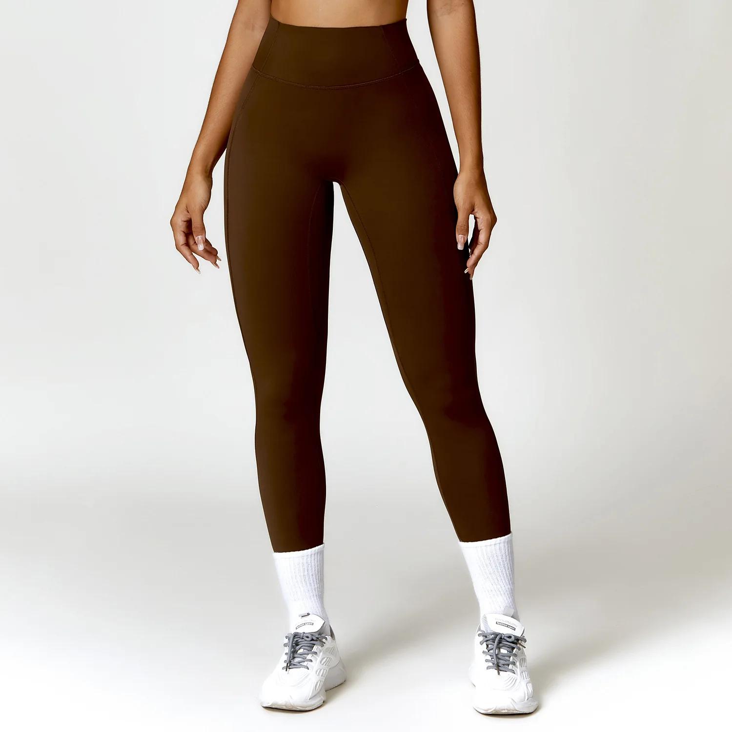 Pantalon de yoga sans couture pour femme, vêtements de sport, collants athlétiques extensibles, tail