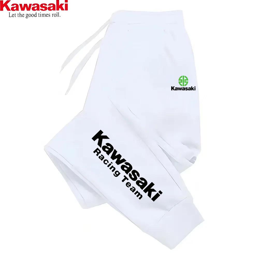 Matériel multicolore de pantalons de mode de sport et de loisirs Kawasaki : pantalons de sport, pant