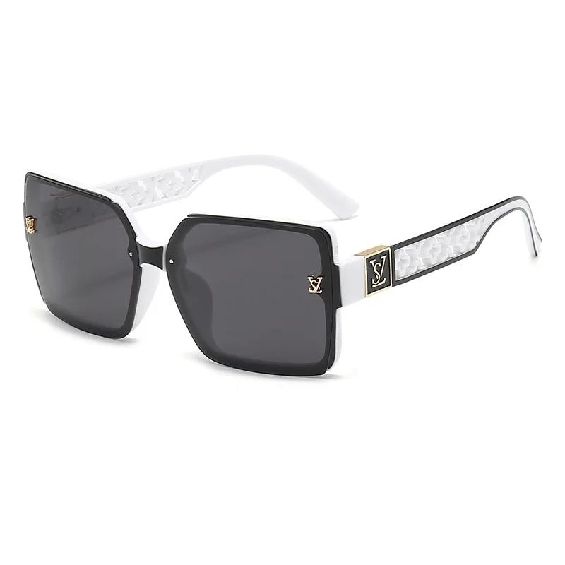 Nouvelles Lunettes de Soleil Glamour 2026 pour Femmes et Hommes – Design Oversize Tendance, Verres C