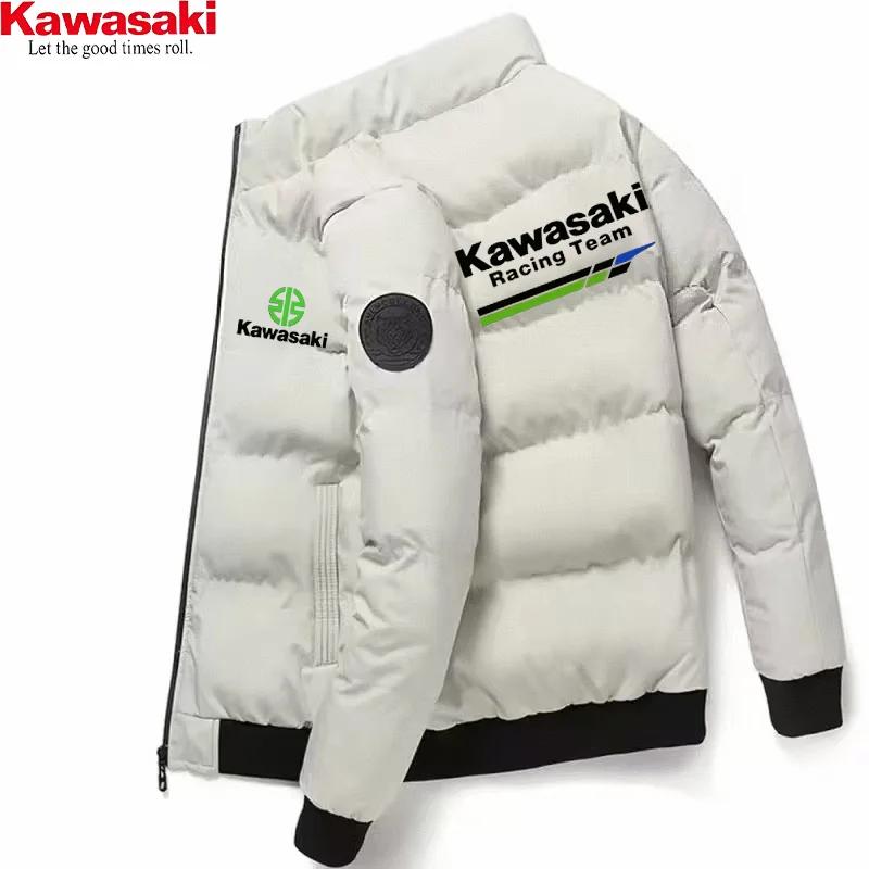 Kawasaki nouvelle veste épaisse, veste chaude en coton, veste de sport d'hiver décontractée, veste c