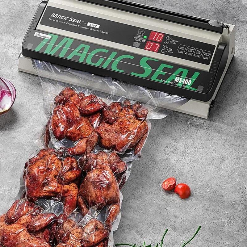 MAGIC SEAL MS400 Machine de scellage sous vide alimentaire meilleure Machine d'emballage de scellage