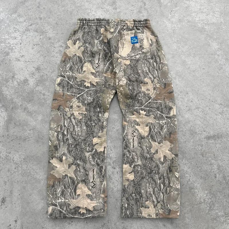 Y2K rétro pantalons de survêtement motif de Camouflage imprimé Streetwear hommes harajuku rue Hip Ho