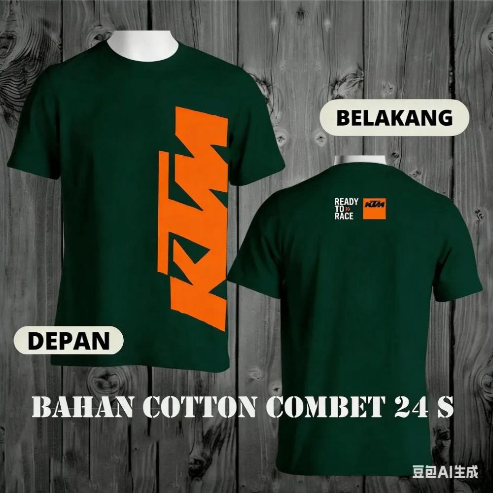 T-shirt de course KTM Ready To Race pour hommes, t-shirt décontracté unisexe, adapté à un usage quot