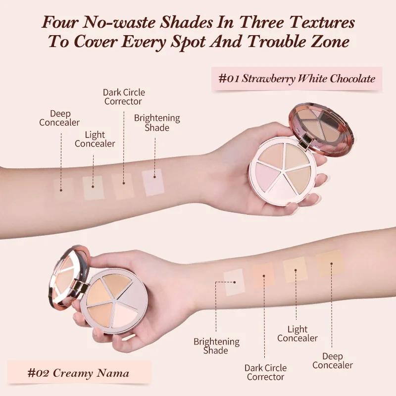 [NOUVEAU] Palette de correcteurs 4 couleurs Flower Knows The Sweetie Bear Collection
