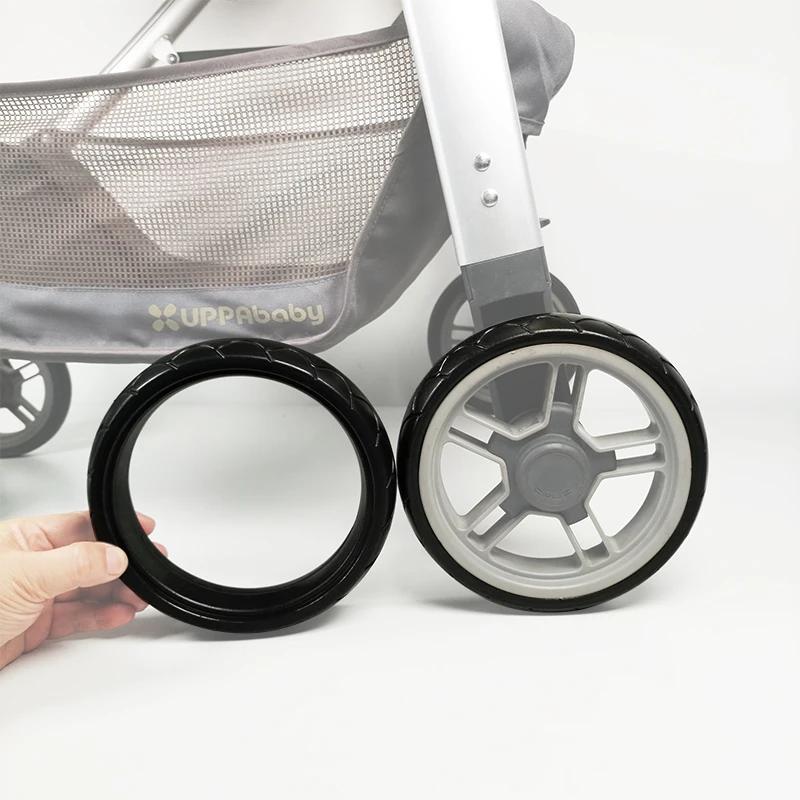 Pneu roue poussette Uppababy Cruz V1 - Pneu PU sans chambre à air remplacement compatible DIY