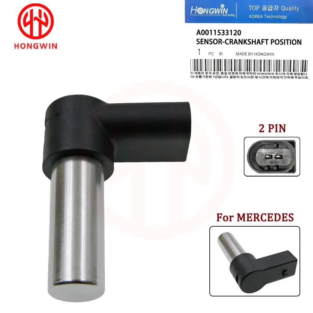 HONGWIN Capteur de position de vilebrequin du moteur A 0011533120 ,A 0011532120 , 9461532120   Convi