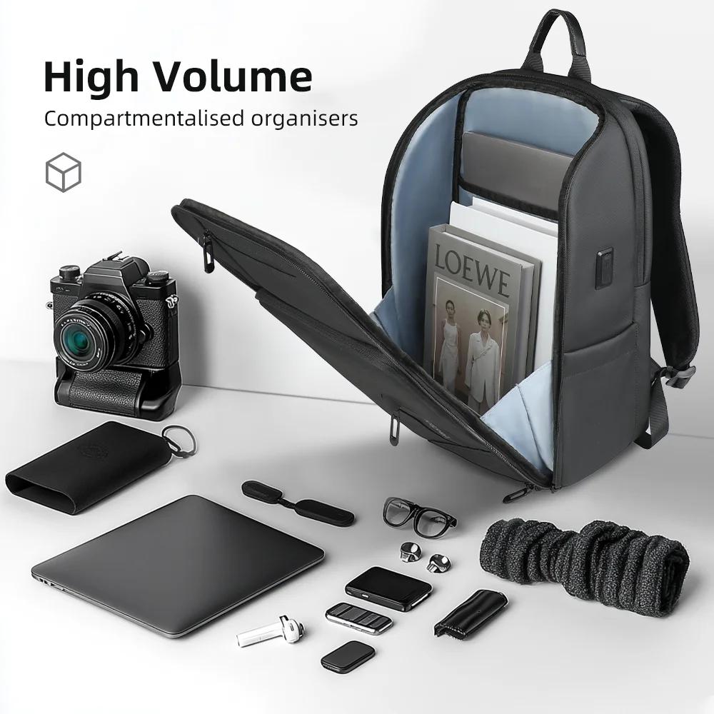 Sac à dos d'affaires Heroic Knight pour ordinateur portable de 15,6 pouces, grand sac à dos de voyag