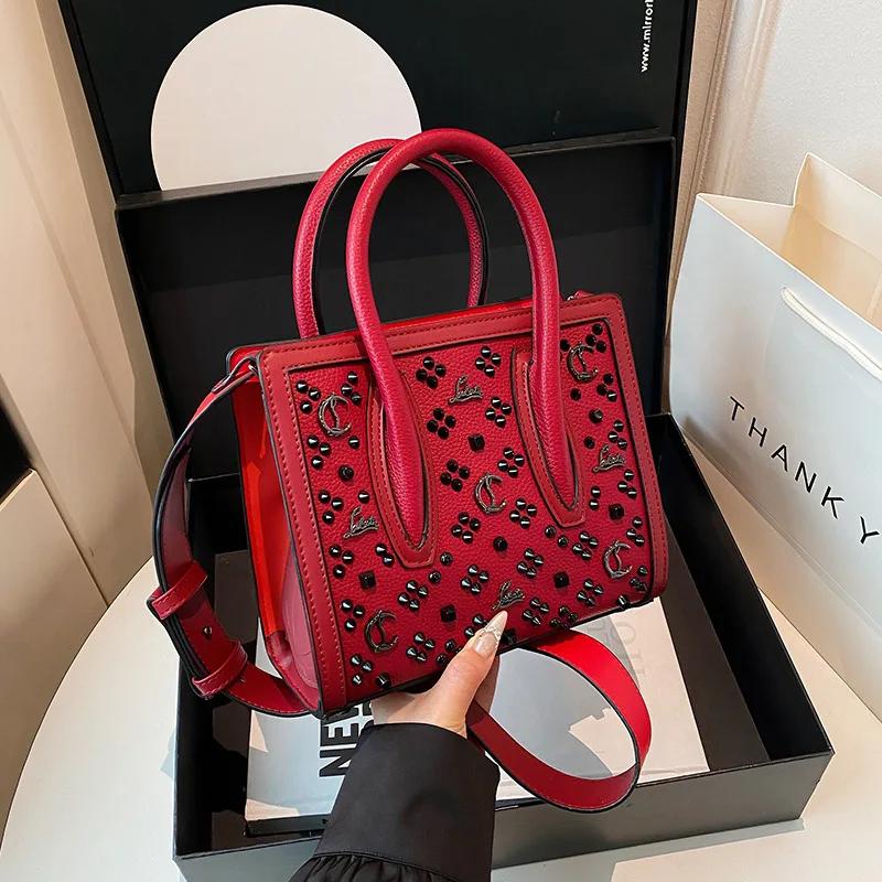 Sac fourre-tout rétro ajouré pour femme 2026, grand sac à bandoulière et à porter croisé de style eu