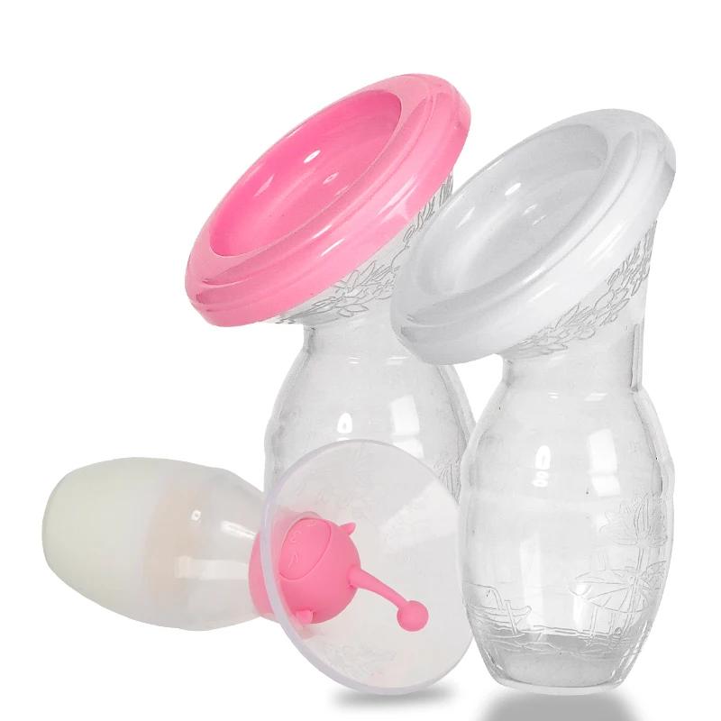 Modabebe collecteur de lait maternel Silicone de qualité alimentaire manuel sein pompes en Silicone 
