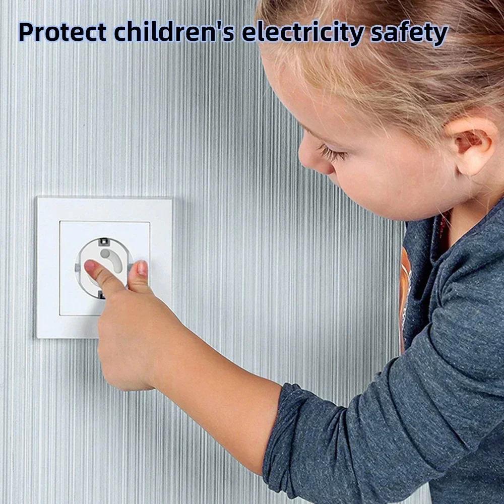 1/10 pièces Protection de prise électrique bébé enfant prise de courant ue garde de sécurité Anti-ch