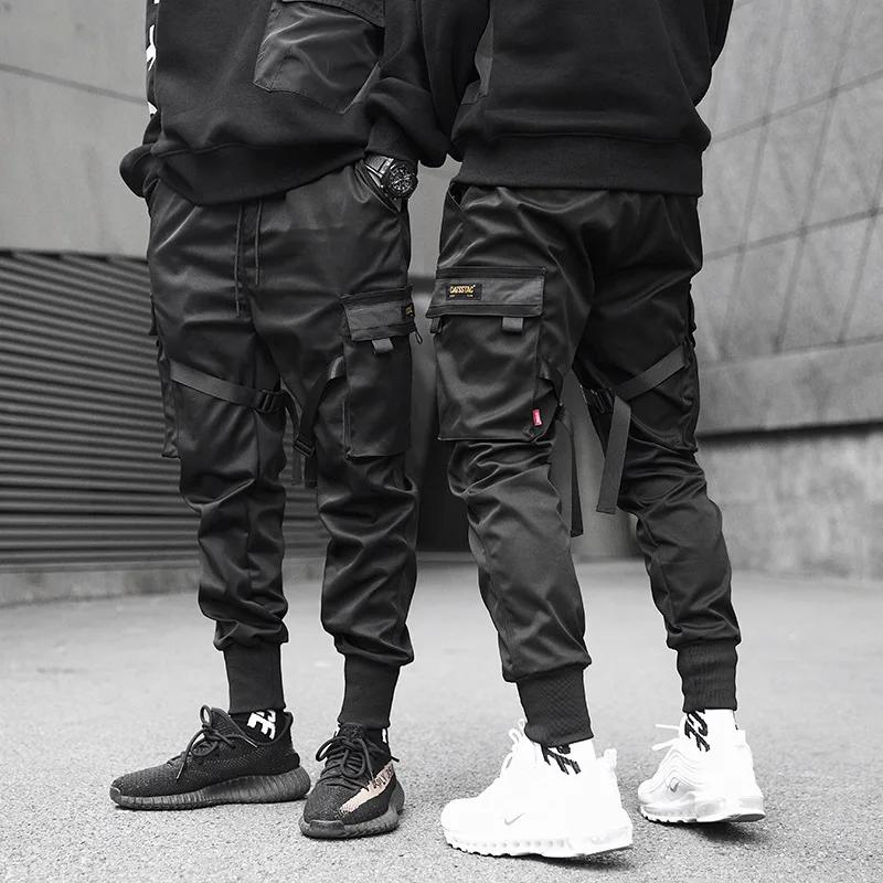 2025 hommes Multi poche pansement tactique technique vêtements pantalons de travail hommes Harajuku 