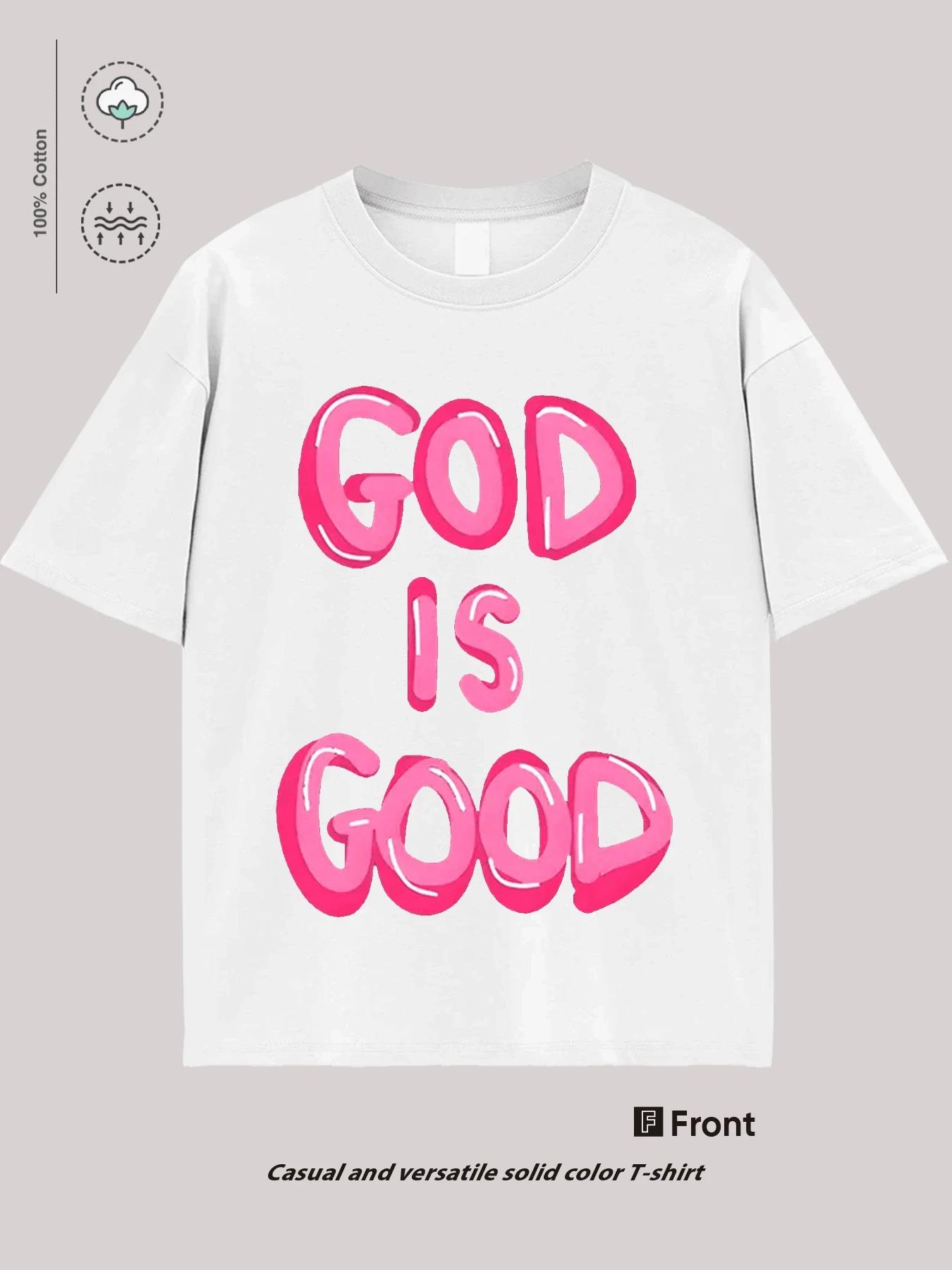 LZJSHOP2025gicechy ample été décontracté léger luxe à manches courtes haut nouveau col rond imprimé