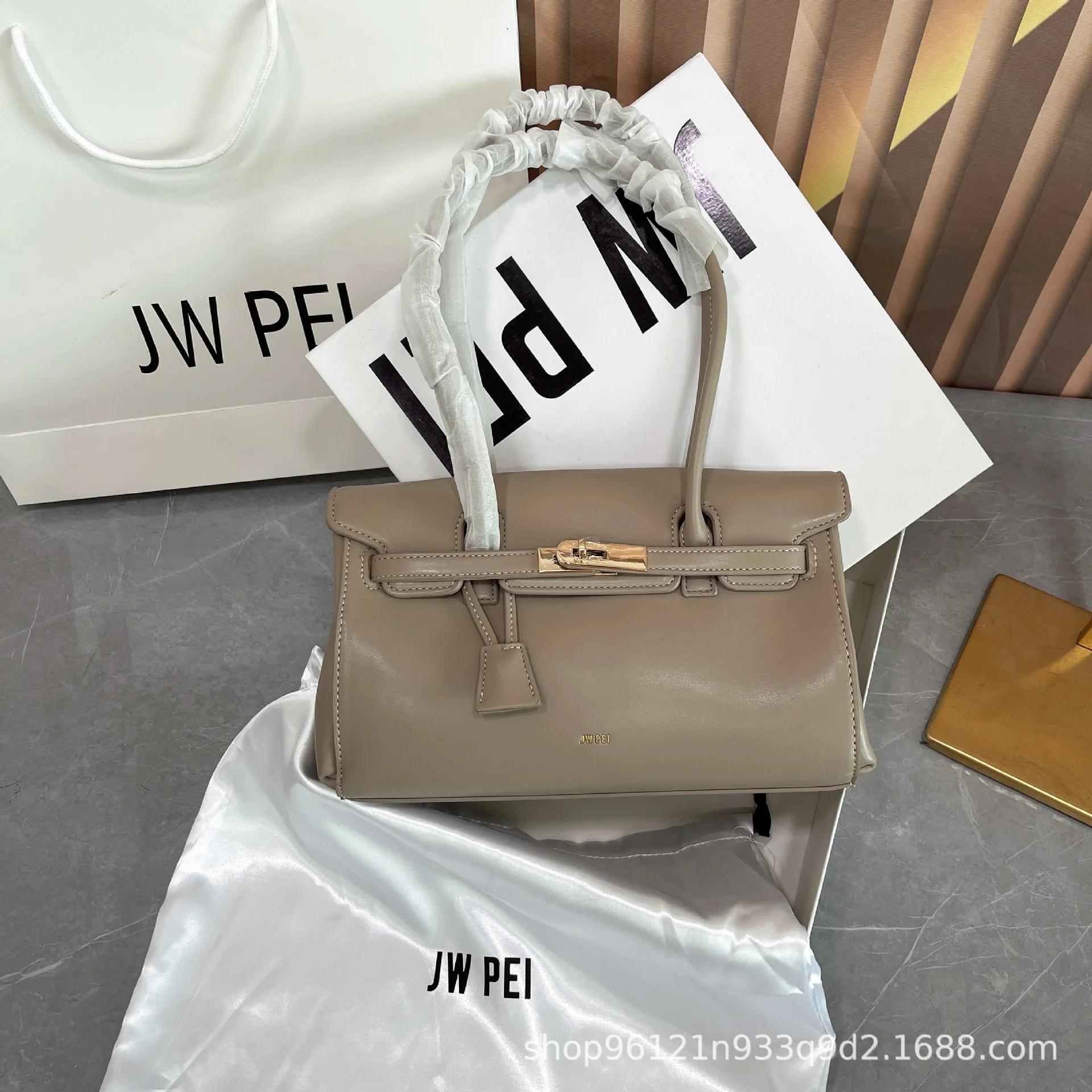 Sac à main 2026JW PEI Law Stick pour femme – Petit format, avec serrure, à porter à l'épaule ou sous