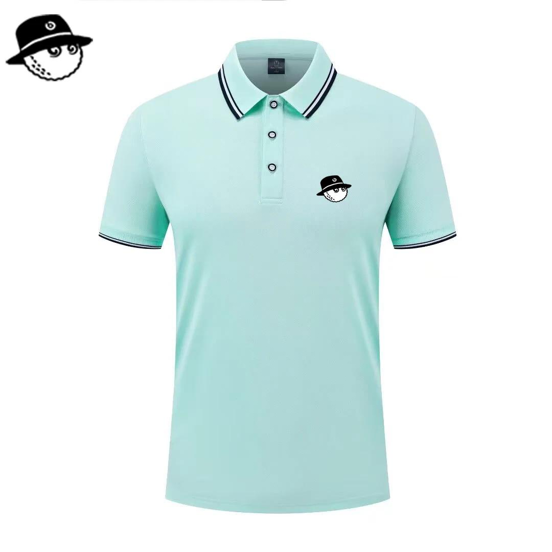 Polo pour homme, mode été, coupe slim, manches courtes, 100% polyester, décoration de poche factice,