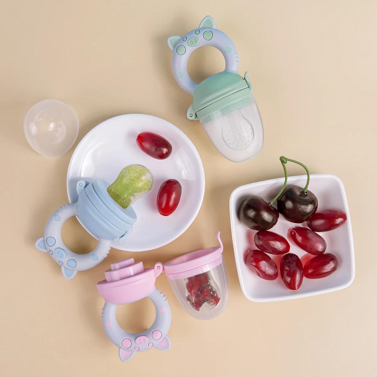 TYRY.HU-Mangeoire à fruits et légumes en silicone, pour nourrissons et tout-petits de 6 à 36 mois, s