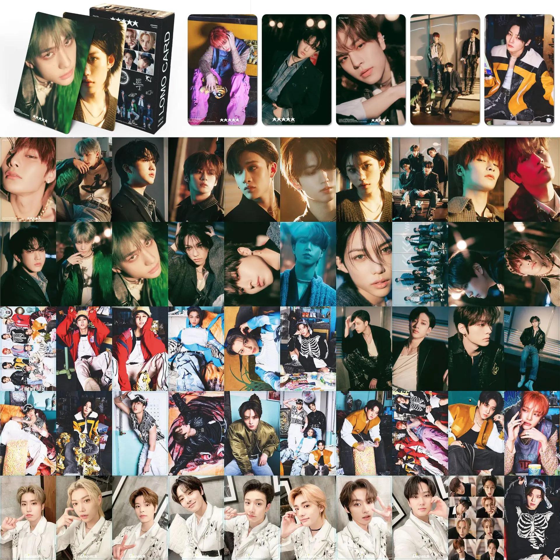Ensemble de 55 cartes Lomo Stray Kids, Ginet Karma Do It ATE Album, cartes photo à thème, collection