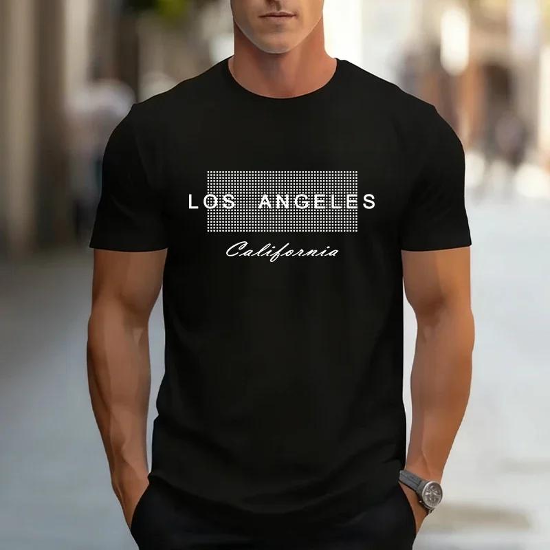 2026 été nouveau T-shirt pour hommes de haute qualité 100% coton couleur Pure t-shirts urbain décont