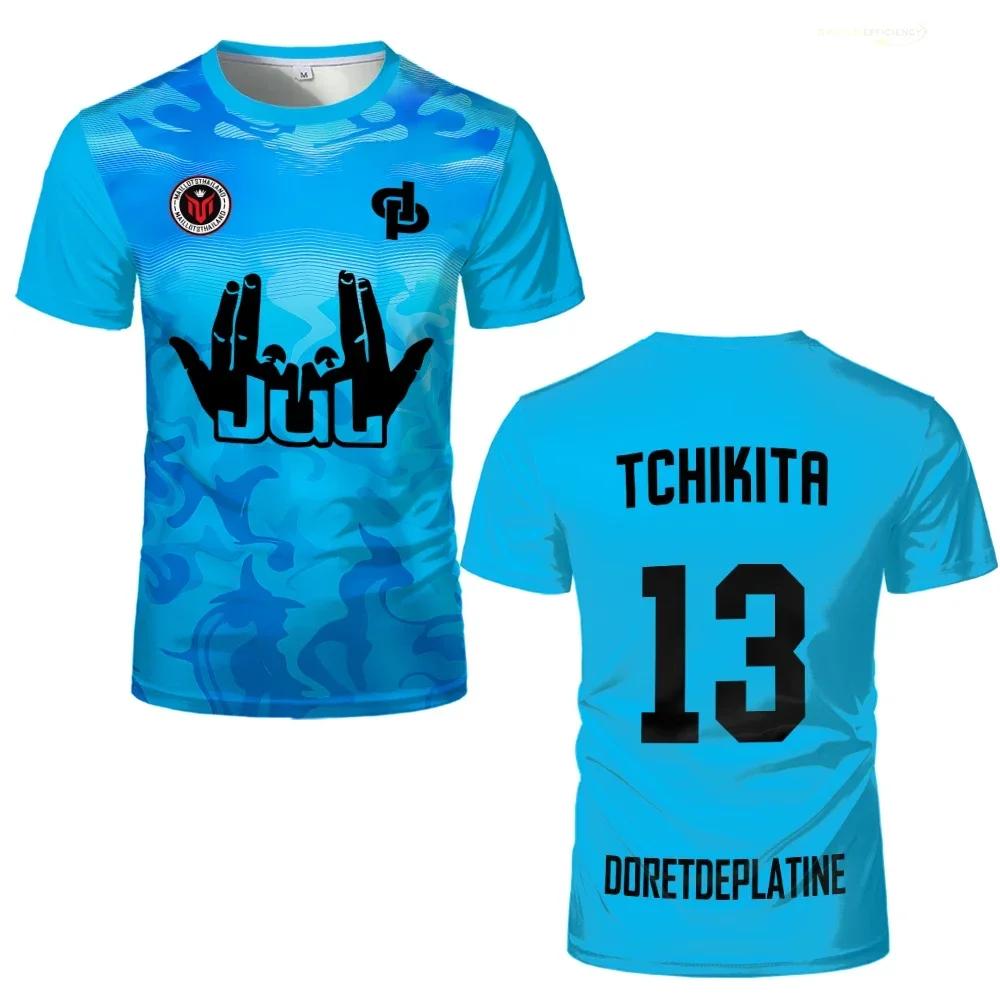 Nouveau Maillot d'été JUL Jersey Tchikita jeunesse respirant séchage rapide formation Football t-shi