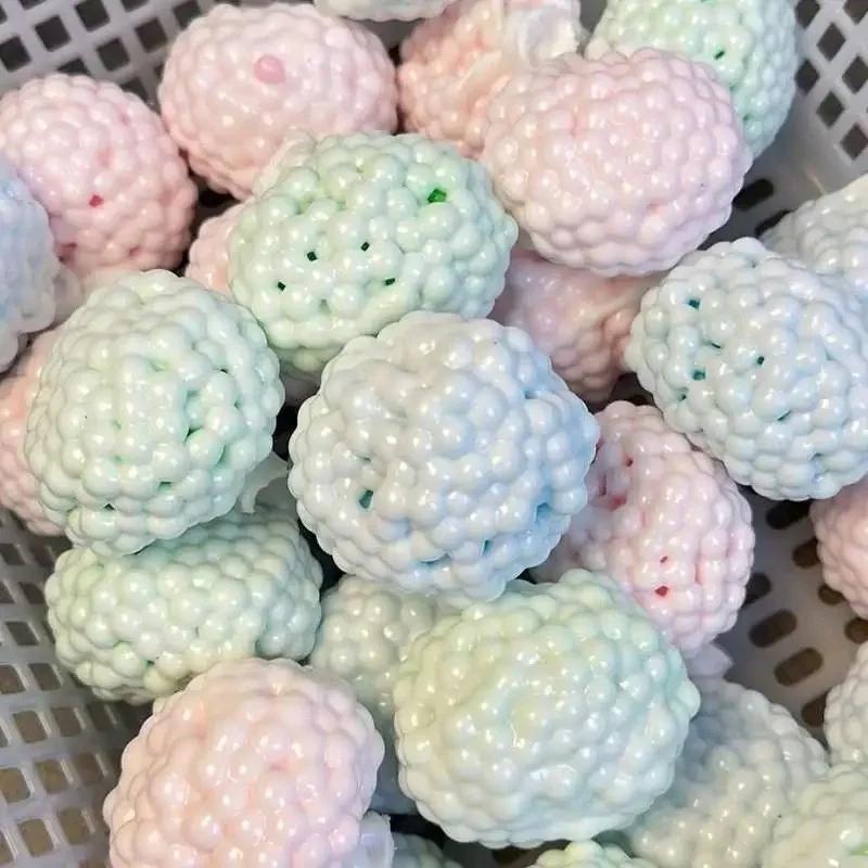 Squishies sous vide façonnable, boule de sable, balle anti-Stress en raisin, balle bruyante, jouet a
