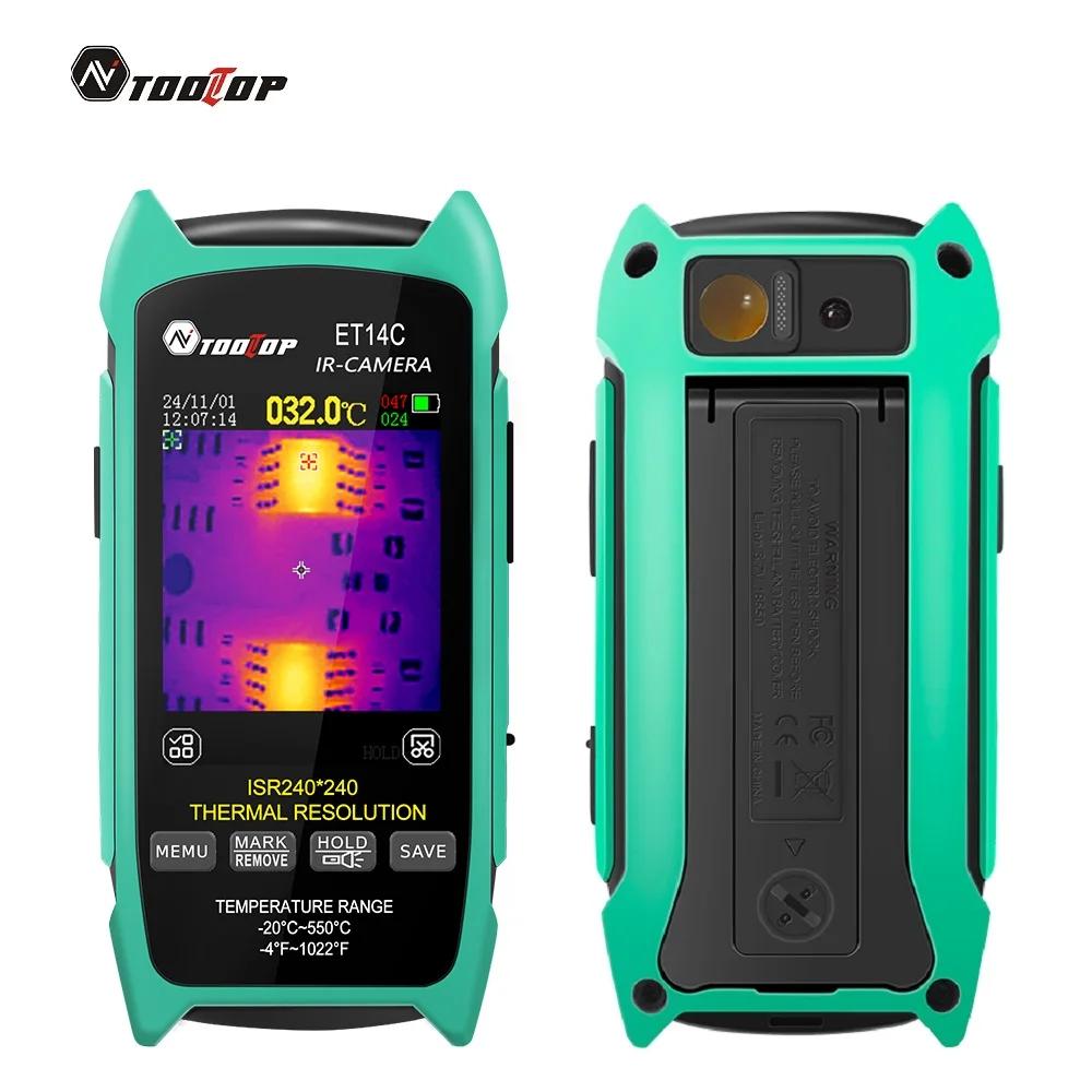 TOOLTOP ET14C 2.8 pouces imageur thermique 25Hz caméra d'imagerie thermique domestique ISR240x240 th