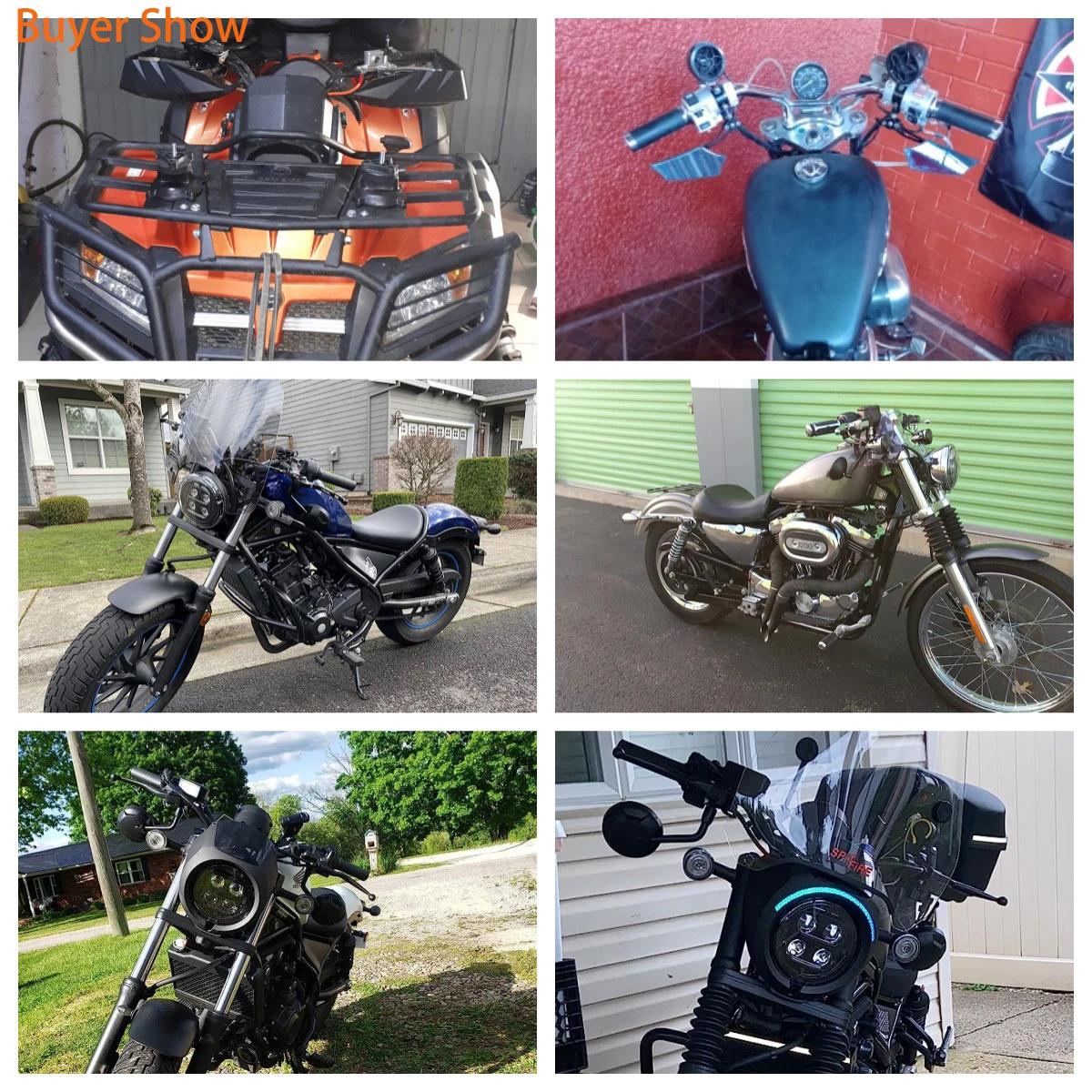 Support de rétroviseur de guidon de moto, adaptateur de pince, support de rétroviseur, support rapid