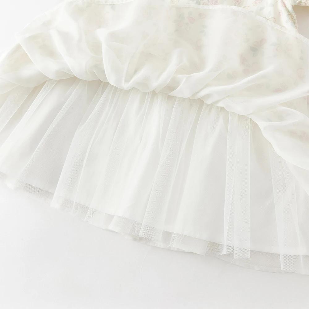 Robes en maille pour filles Dave Bella, robes d'été pour enfants, vêtements pour enfants, robe éléga