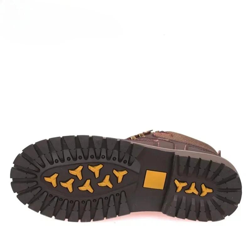 Chaussures de randonnée imperméables pour hommes et femmes, bottes de chasse tactiques de Combat dan