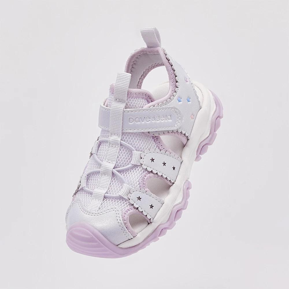 Sandales décontractées pour filles Dave Bella – Chaussures d'été antidérapantes pour enfants, style 